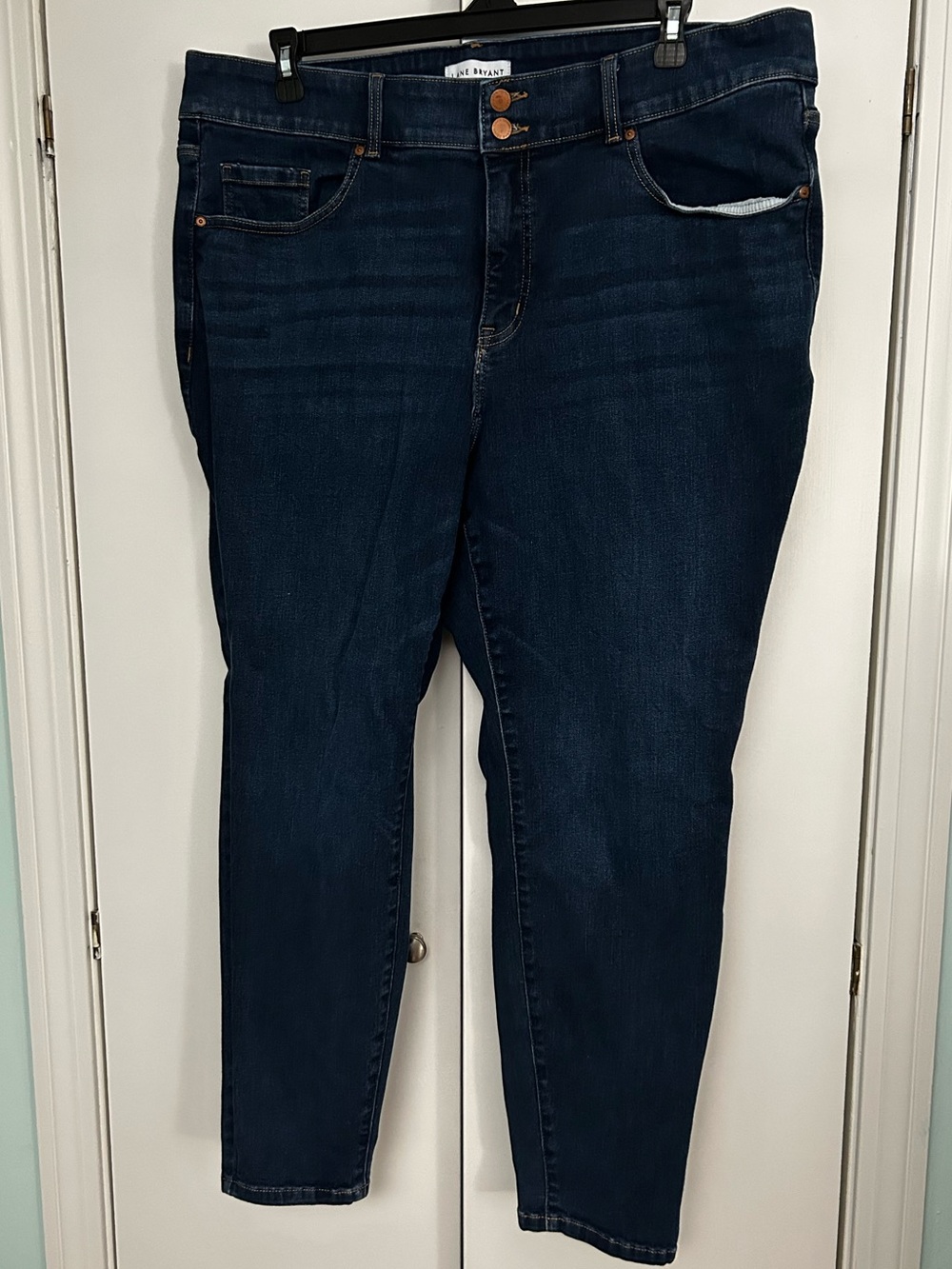 Lane Bryant High Rise Tighter Tummy Skinny Jeans